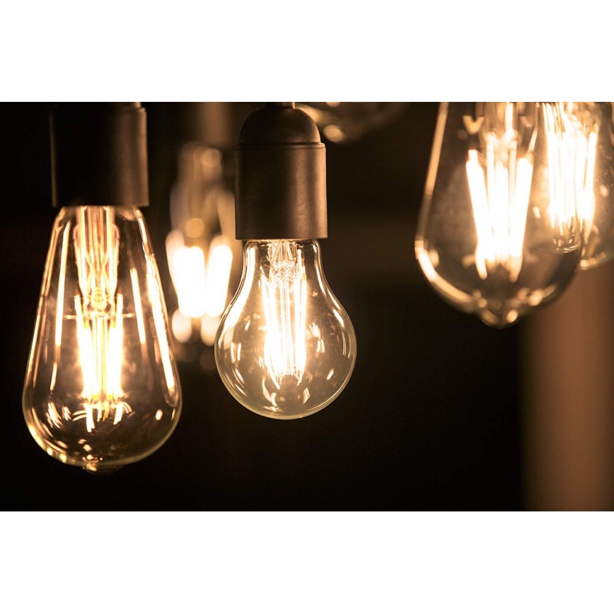 SADA 3x LED Žárovka VINTAGE Philips E27/4,3W/230V 2700K