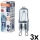 SADA 3x Žárovka do trouby HALOPIN G9/40W/230V 2700K - Osram