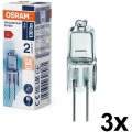 SADA 3x Žárovka do trouby HALOSTAR G4/10W/12V 2700K - Osram