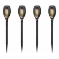 SADA 4x LED Solární lampa 4xLED/3,6V 1xAAA IP44 100 mAh