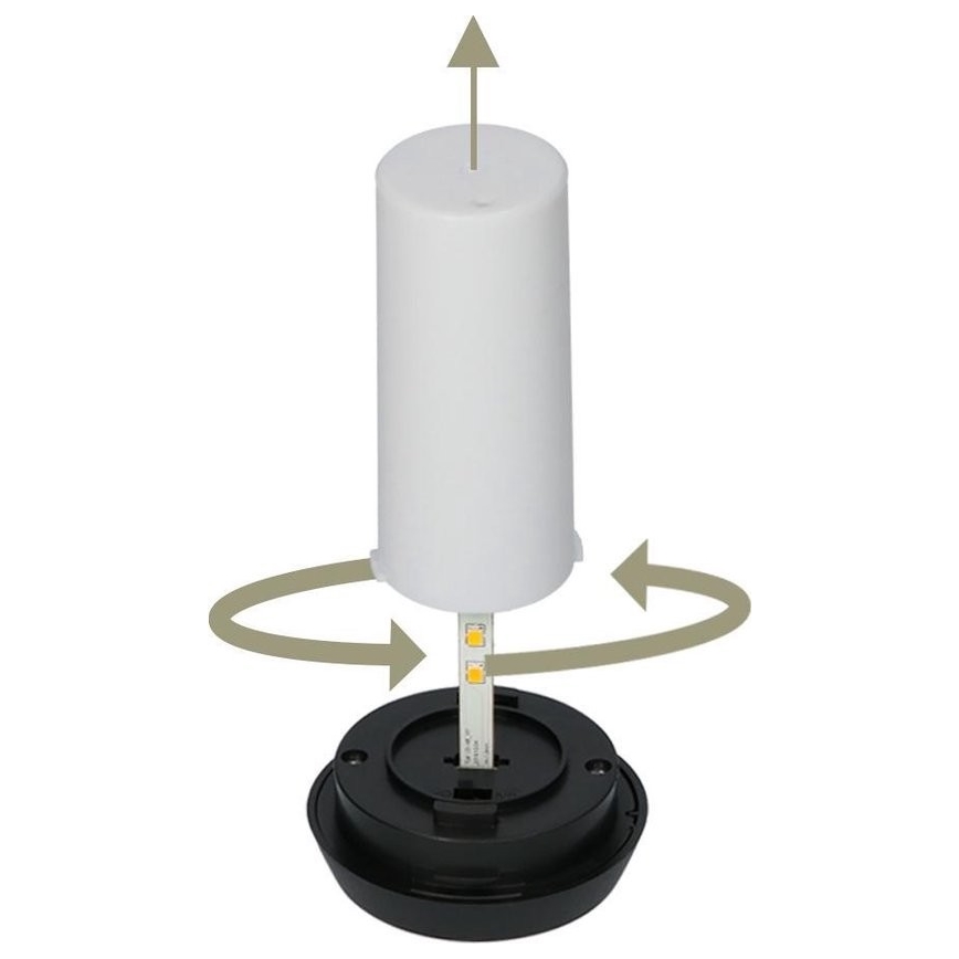 SADA 4x LED Solární lampa 4xLED/3,6V IP44