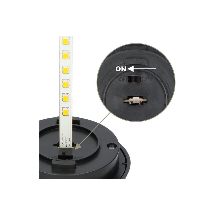 SADA 4x LED Solární lampa 4xLED/3,6V IP44