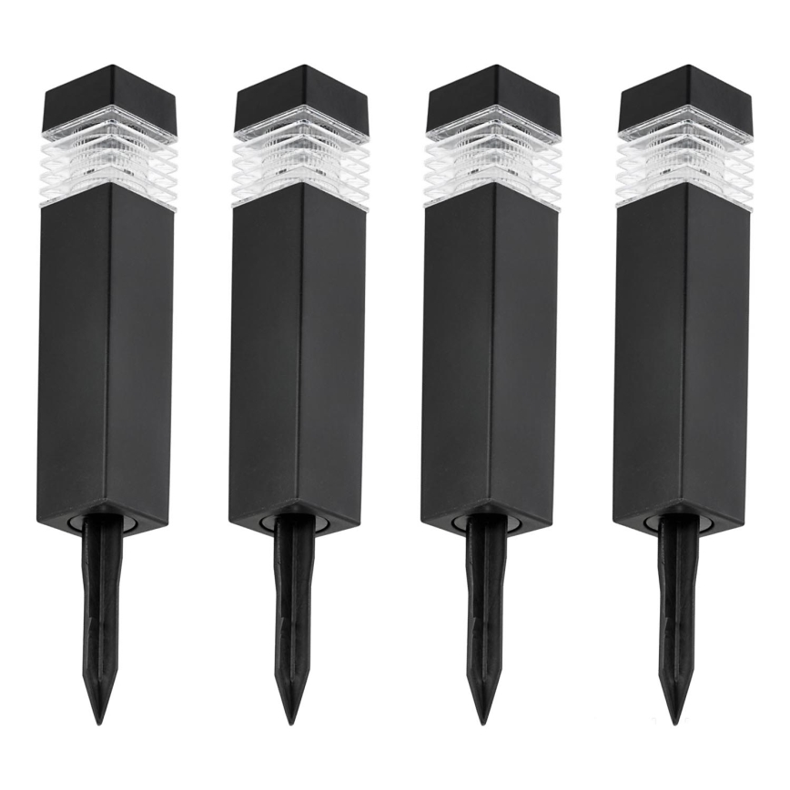 SADA 4x LED Solární lampa LED/0,06W/1,2V 1xAAA 6000K IP44 100 mAh