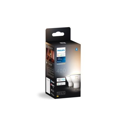 SADA 4x LED Stmívatelná žárovka Philips Hue WHITE AMBIANCE GU10/4,2W/230V 2200-6500K