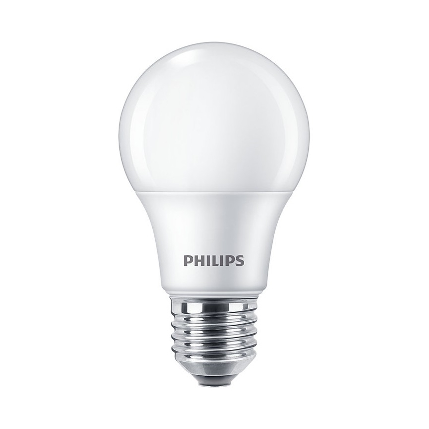SADA 4x LED Žárovka Philips E27/8W/230V 2700K