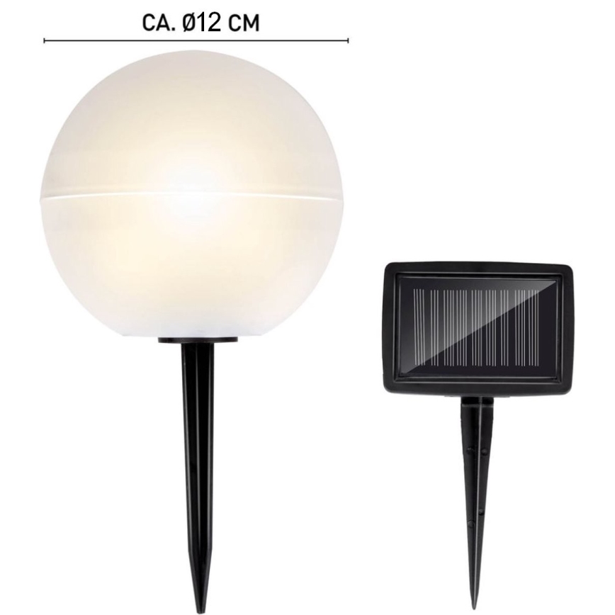 SADA 5x LED Solární svítidlo LED/3,2V multicolor