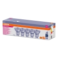 SADA 5x LED Stmívatelná žárovka PAR16 GU10/4,5W/230V 4000K 36° - Osram