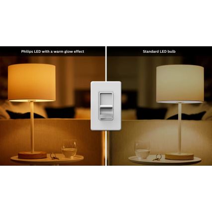 SADA 6x LED Stmívatelná žárovka Philips Warm Glow GU10/3,8W/230V 2200-2700K CRI 90