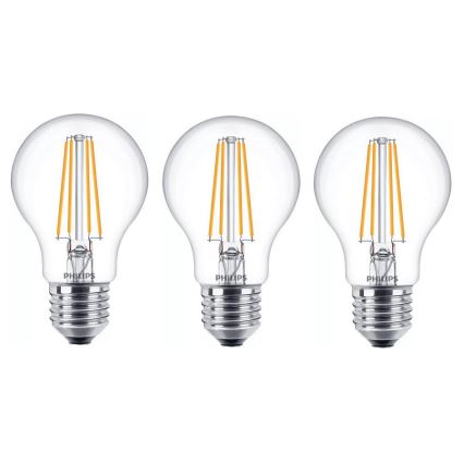 SADA 6x LED Žárovka VINTAGE Philips E27/7W/230V 2700K