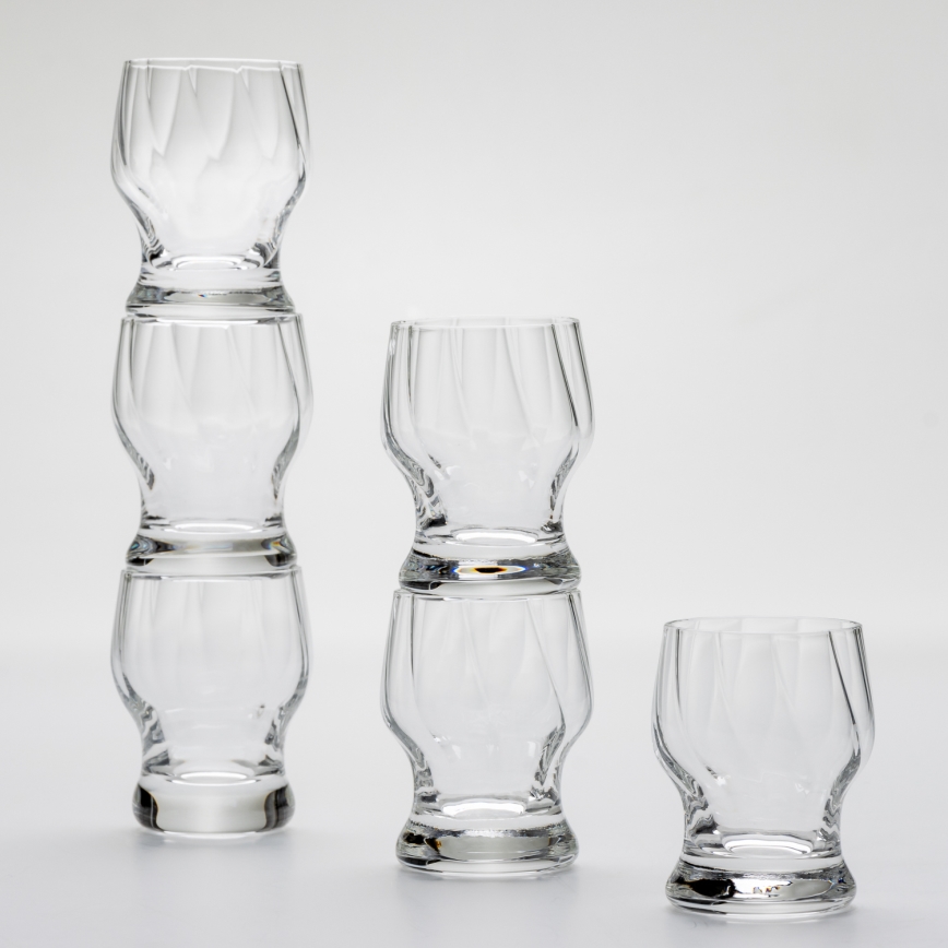 Sada 6x sklenice Katka 60 ml čirá
