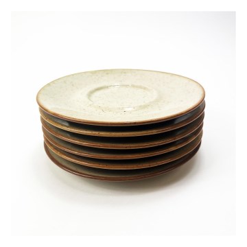 Sada 6x talíř Kropki pr. 17 cm