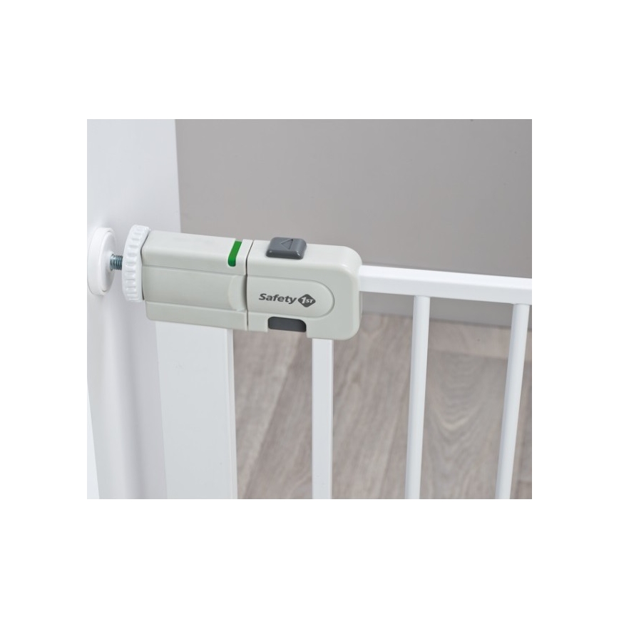 Safety 1st - Bezpečnostní zábrana EASY CLOSE bílá