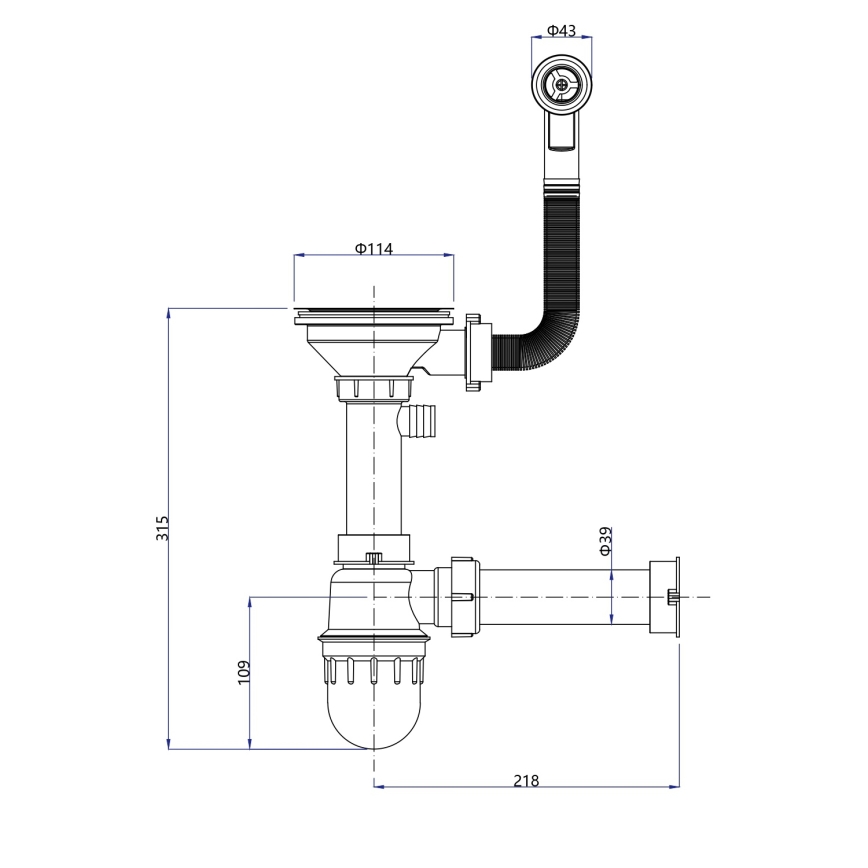 Samona - Kuchyňský dřez SAMONA 77x44 cm granit/šedá