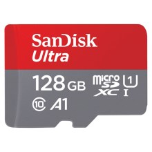 Sandisk - MicroSDXC 128GB Ultra 80MB/s