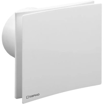 Sapho - Axiální ventilátor s časovačem EIRA 15W/230V bílá