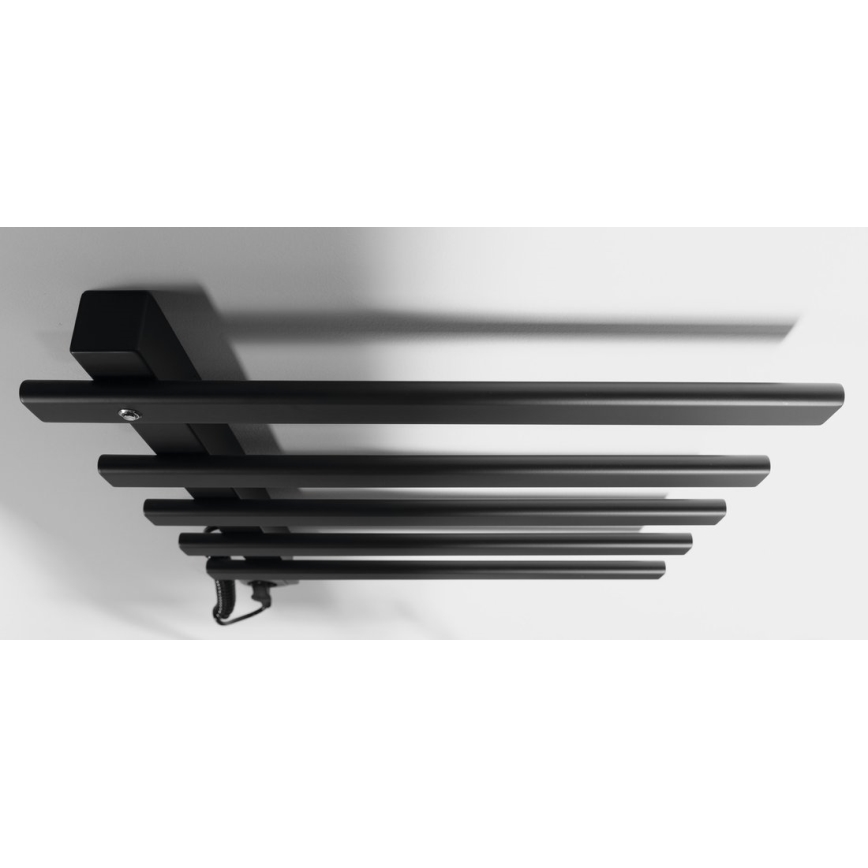 Sapho - Elektrický sušák na ručníky ELCOR 63W/230V 48x52 cm matná černá