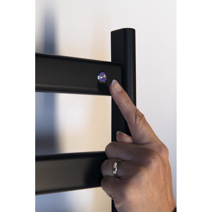 Sapho - Elektrický sušák na ručníky ELIAS 105W/230V 49x73 cm matná černá