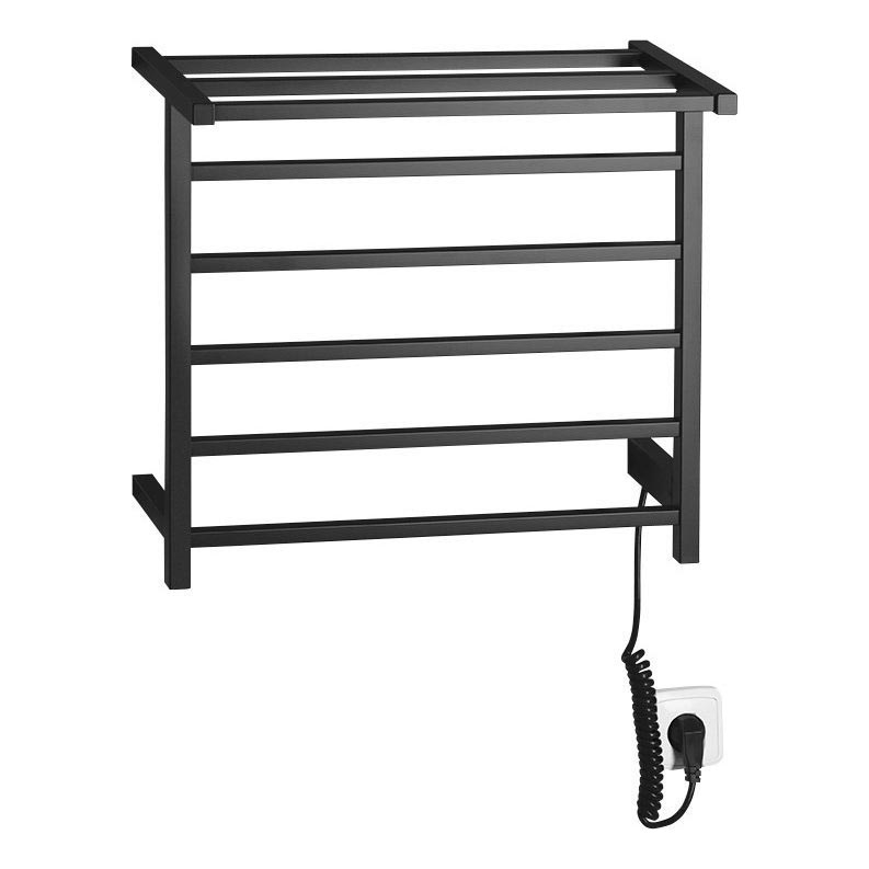 Sapho - Elektrický sušák na ručníky ELZOR 60W/230V 47x50 cm matná černá