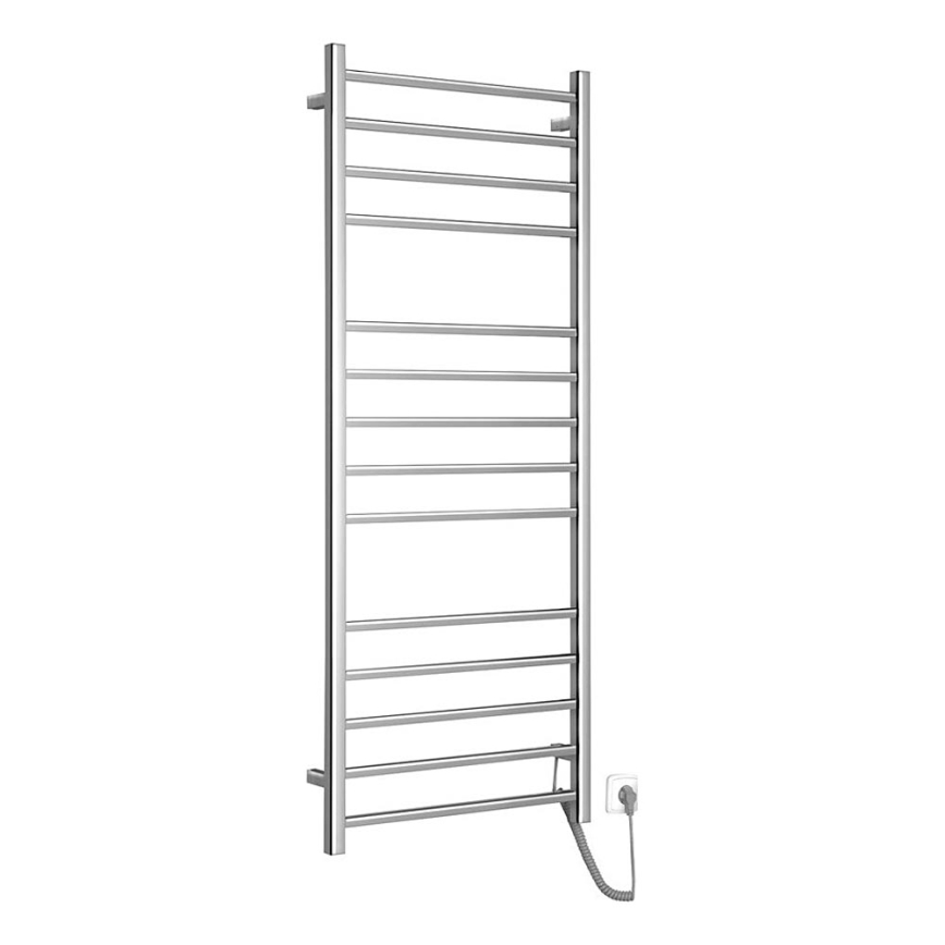 Sapho - Elektrický sušák na ručníky ESKINADO 130W/230V 150 cm lesklý chrom pravá hranatý