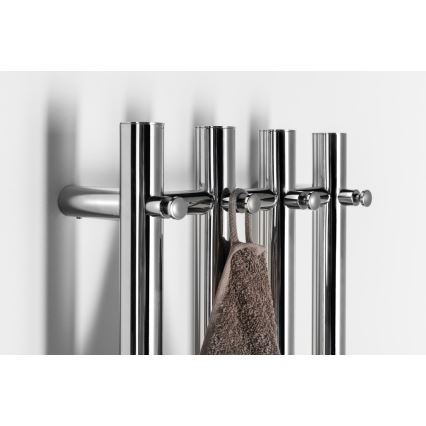 Sapho - Elektrický sušák na ručníky PAPINADO 85W/230V 120 cm lesklý chrom pravá