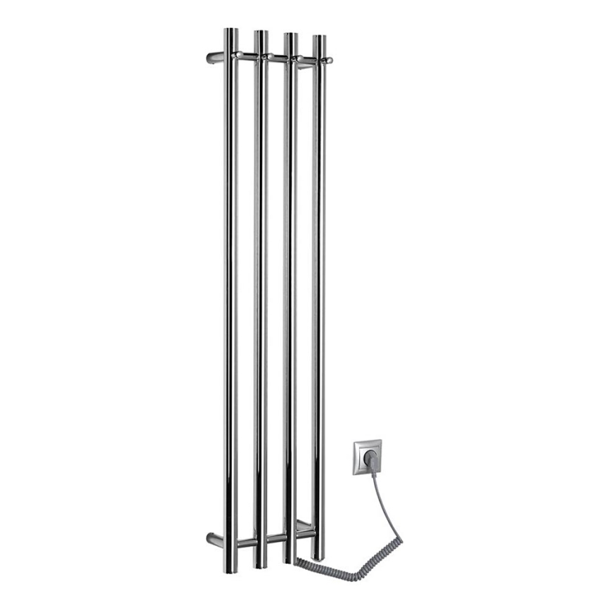 Sapho - Elektrický sušák na ručníky PAPINADO 85W/230V 120 cm lesklý chrom pravá