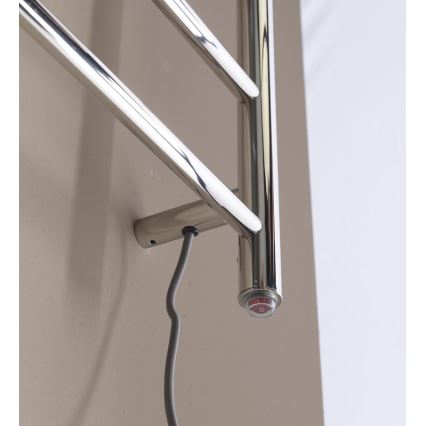Sapho - Elektrický sušák na ručníky REDONDO 130W/230V 150 cm lesklý chrom pravá kulatý