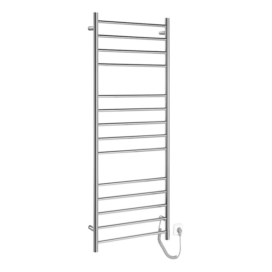 Sapho - Elektrický sušák na ručníky REDONDO 130W/230V 150 cm lesklý chrom pravá kulatý