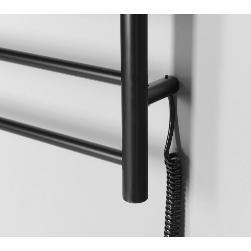 Sapho - Elektrický sušák na ručníky REDONDO 130W/230V 63x116 cm matná černá