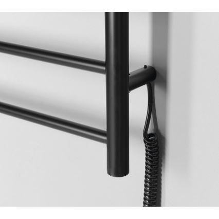 Sapho - Elektrický sušák na ručníky REDONDO 75W/230V 50x90 cm matná černá