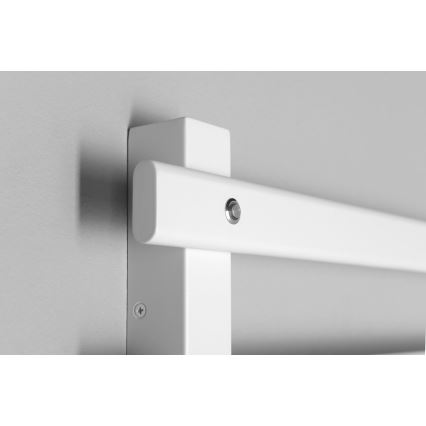 Sapho - Elektrický sušák ručníků ELCOR 128W 92x48 cm matná bílá