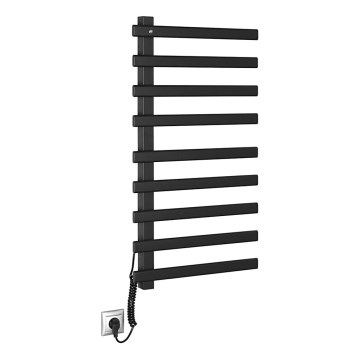 Sapho - Elektrický sušák ručníků ELCOR 128W 92x48 cm matná černá