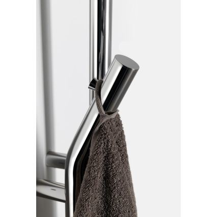 Sapho - Elektrický sušák ručníků s časovačem DUOPASSO 45W 170x12 cm lesklý chrom