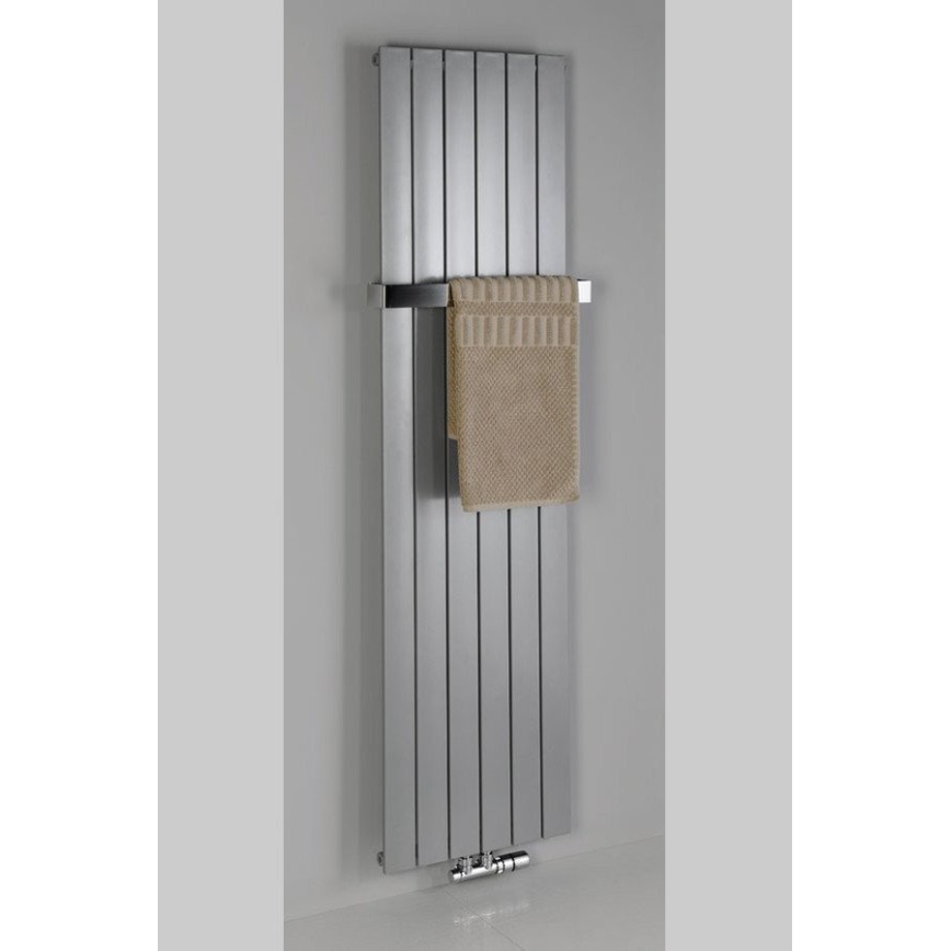 Sapho - Koupelnový radiátor COLONNA 1205W/230V 60x180 cm stříbrná