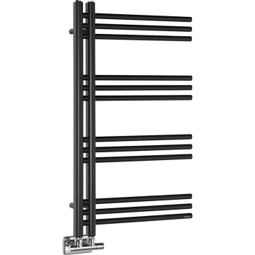 Sapho - Koupelnový radiátor DORLION 300W/230V 50x90 cm matná černá