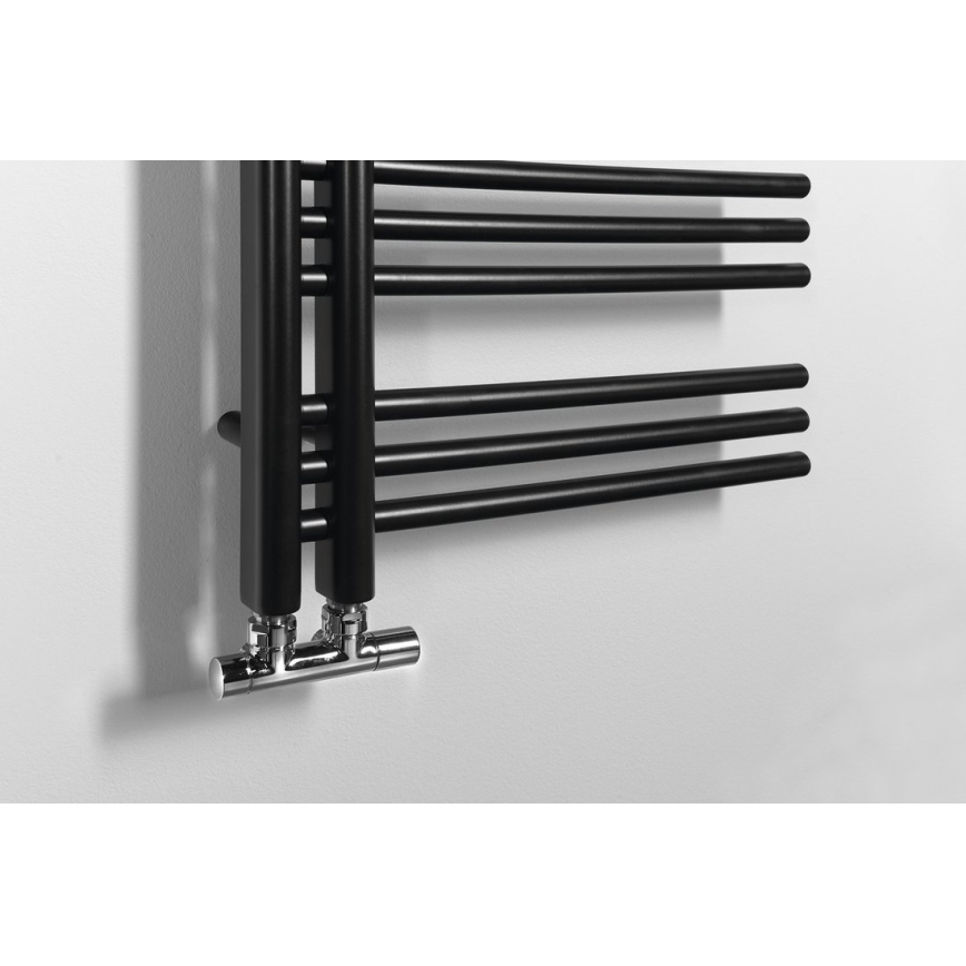 Sapho - Koupelnový radiátor DORLION 400W/230V 50x120 cm matná černá