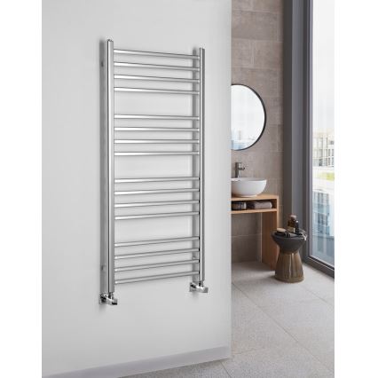 Sapho - Koupelnový radiátor METRO 347W/230V 50x120 cm lesklý chrom