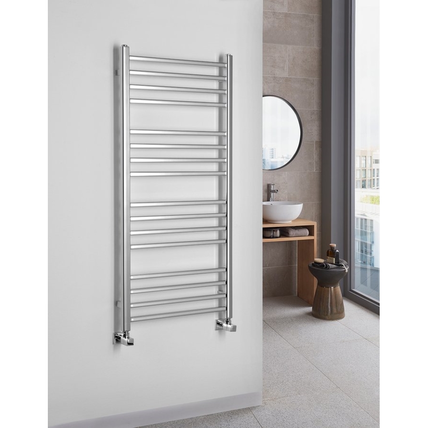 Sapho - Koupelnový radiátor METRO 347W/230V 50x120 cm lesklý chrom