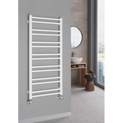Sapho - Koupelnový radiátor METRO DOS 343W/230V 50x110 cm matná bílá