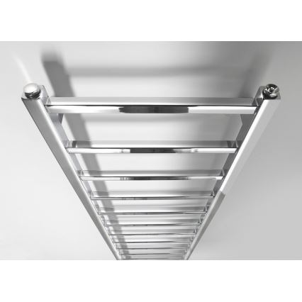 Sapho - Koupelnový radiátor METRO LIGHT 323W/230V 40x150 cm lesklý chrom