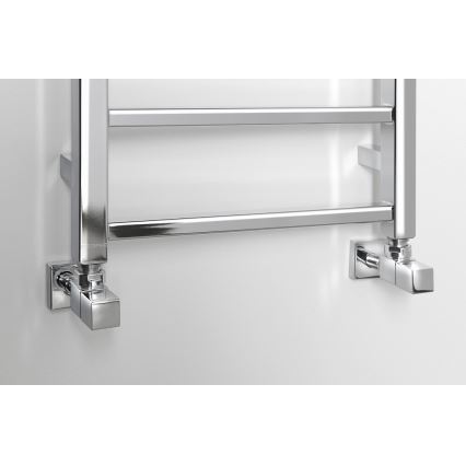 Sapho - Koupelnový radiátor METRO LIGHT 323W/230V 40x150 cm lesklý chrom