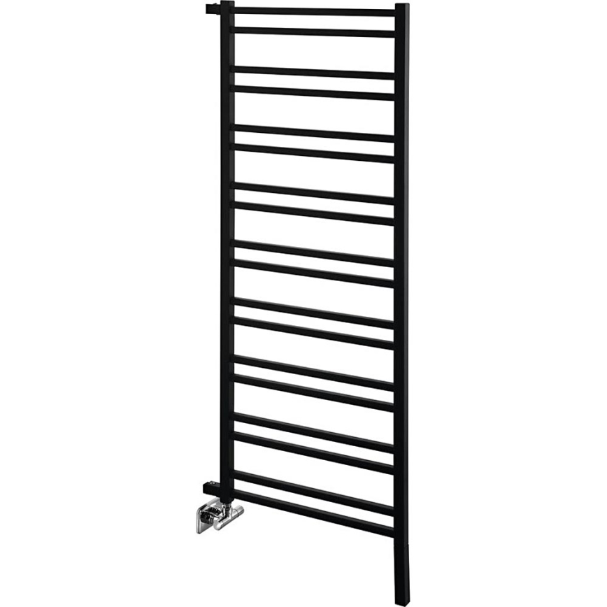 Sapho - Koupelnový radiátor METRO SPACE 525W/230V 55x143 cm matná černá