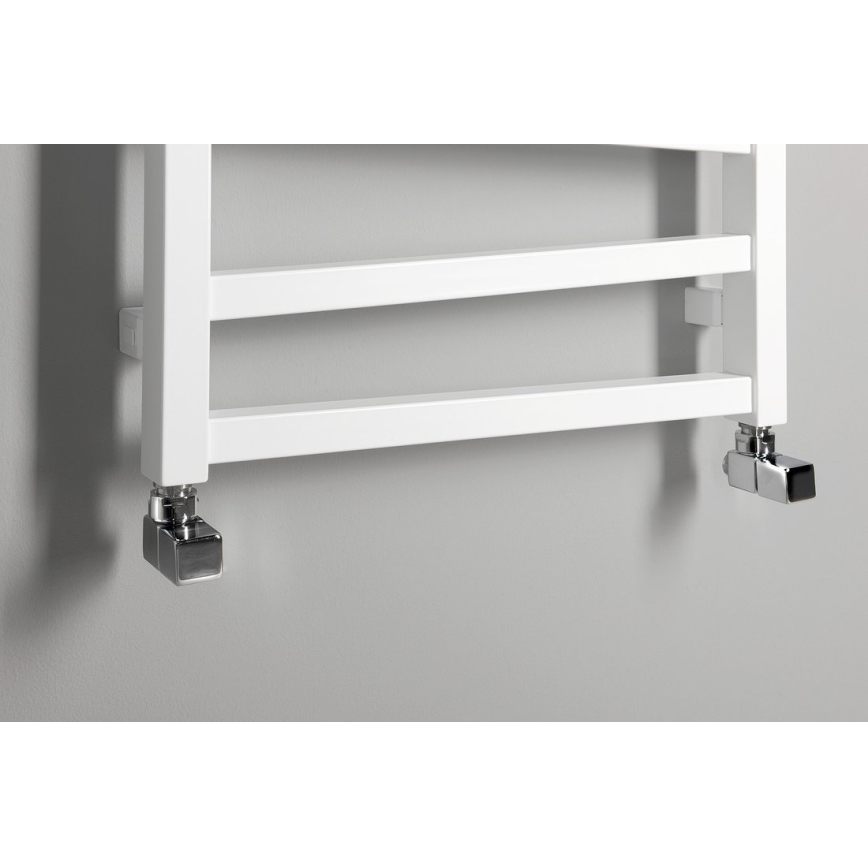 Sapho - Koupelnový radiátor ZIG 406W/230V 50x110 cm bílá