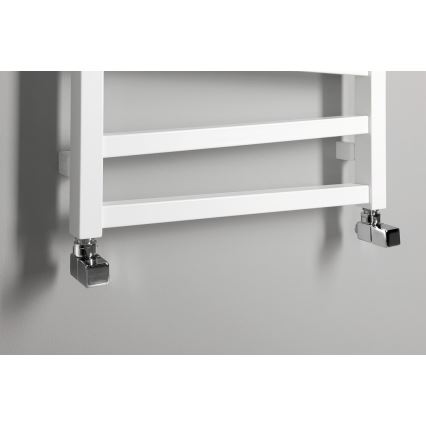 Sapho - Připojovací sada rohových ventilů CUBE 2 ks lesklý chrom