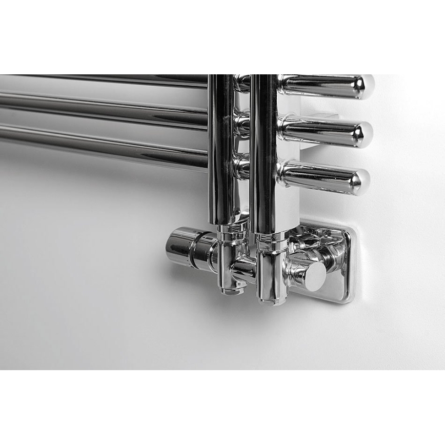 Sapho - Připojovací termostatická sada pro středové připojení TWIN COMBI levá/lesklý chrom