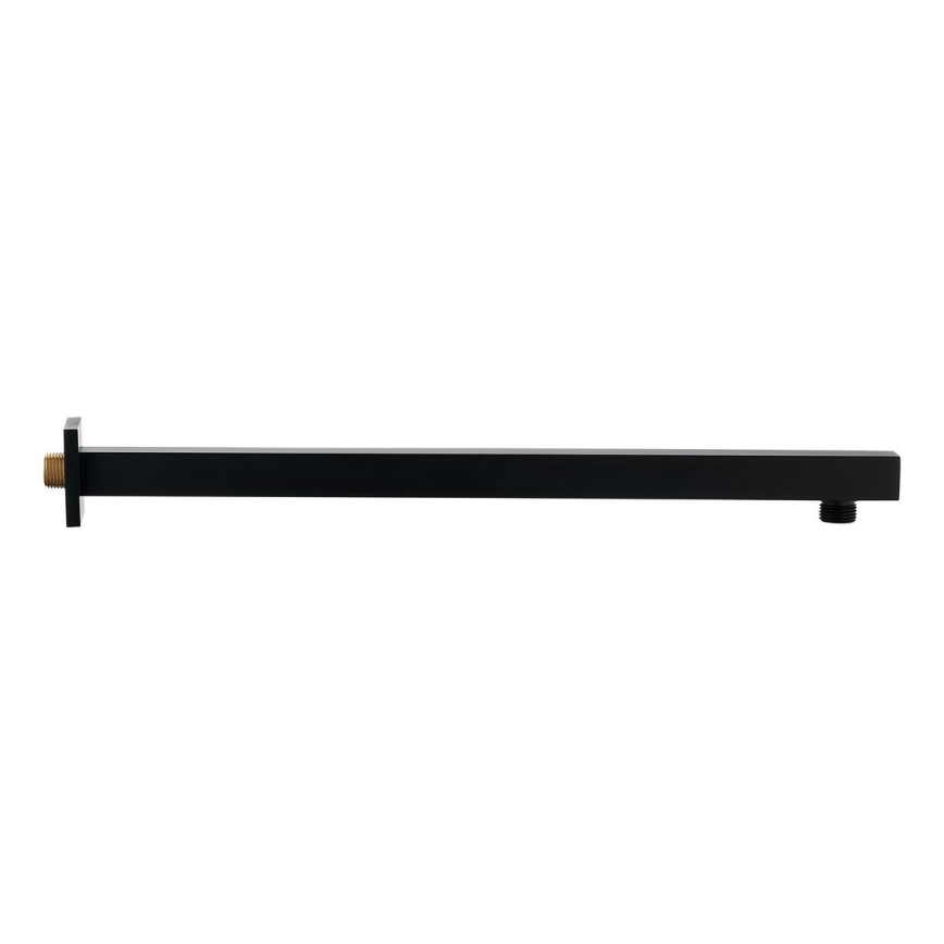 Sapho - Sprchové rameno hranaté 40 cm matná černá
