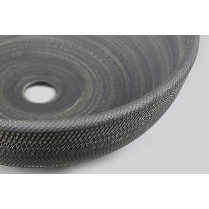 Sapho - Umyvadlo na desku PRIORI pr. 41 cm keramika/šedá