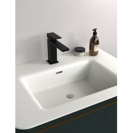 Sapho - Umyvadlová baterie CUBEMIX 15,3 cm matná černá