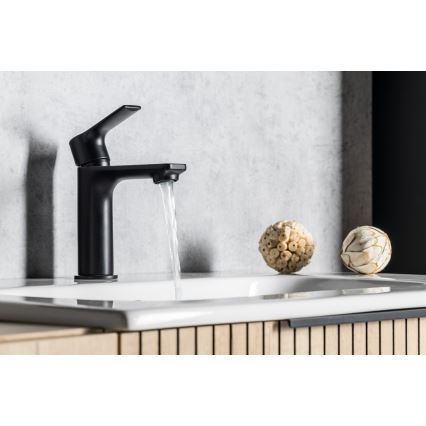Sapho - Umyvadlová baterie PAX 16,5 cm matná černá