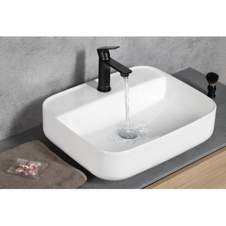 Sapho - Umyvadlová baterie PAX 16,5 cm matná černá