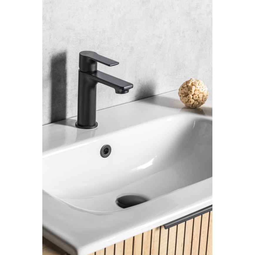Sapho - Umyvadlová baterie PAX 16,5 cm matná černá